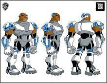 Cyborg - punetzi si poze cu el - Teen Titans